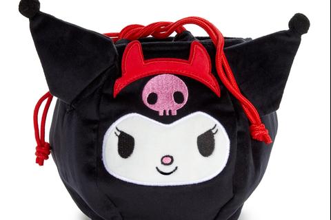 Kuromi Trick or Treat Halloween Drawstring Bag