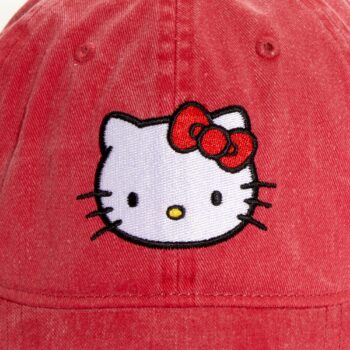 Hello Kitty Retro Pigment Wash Cap (Rose)