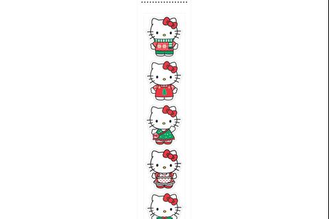 Hello Kitty x Pipsticks Festive Fashions Sticker Sheet