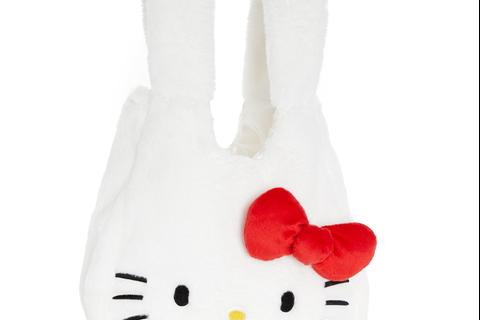 Hello Kitty Classic Plush Tote Bag