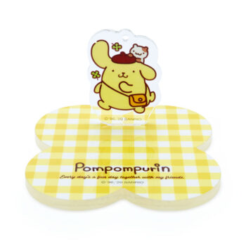 Pompompurin Plush Stand Set