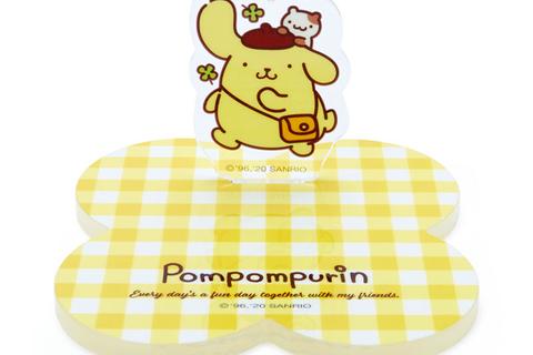 Pompompurin Plush Stand Set