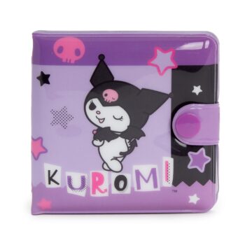 Kuromi Vinyl Snap Wallet