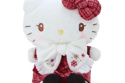 Hello Kitty 9" Plush (Winter Tweed Series)