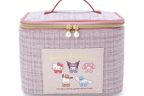 Sanrio Characters Cosmetic Pouch (Winter Tweed Series)