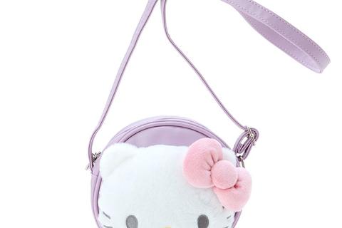 Hello Kitty Plush Round Crossbody Bag