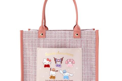 Sanrio Characters Tote Bag (Winter Tweed Series)