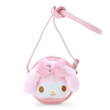 My Melody Plush Round Crossbody Bag