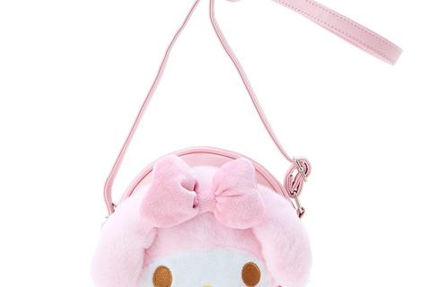 My Melody Plush Round Crossbody Bag