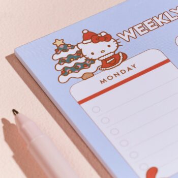 Hello Kitty and Friends x Erin Condren Holiday Checklist Notepad