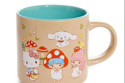 Hello Kitty and Friends Mushroom Ceramic Mug