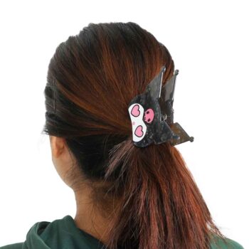 Kuromi Heart Eyes Hair Clip