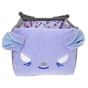 Kuromi & Baku Mini Storage Bin (Charming Florals Series)