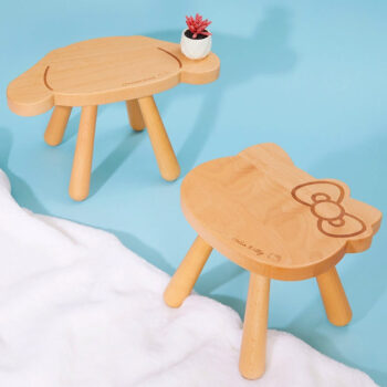 Cinnamoroll Silhouette Wooden Table