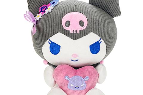 Kuromi 8" Plush (Charming Florals Series)