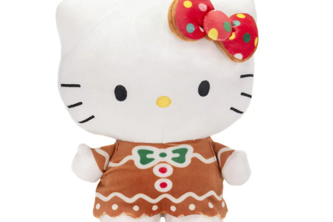 Hello Kitty 10" Gingerbread Holiday Plush