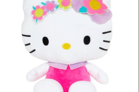 Hello Kitty 8" Spring Flower Crown Plush