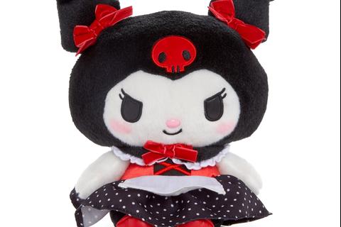 Kuromi 9" Plush (Retro Red Series)