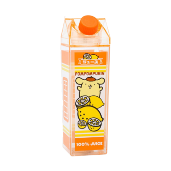 Pompompurin Milk Carton Water Bottle (Lemon)