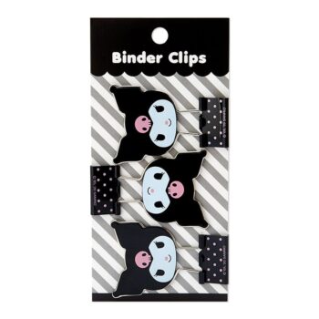 Kuromi Binder Clips (Set of 3)