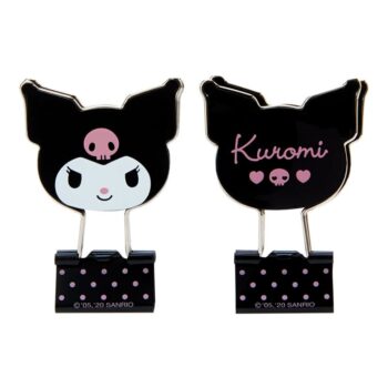 Kuromi Binder Clips (Set of 3)