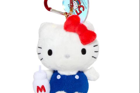 Hello Kitty 50th Anniversary Plush Mascot (1974)