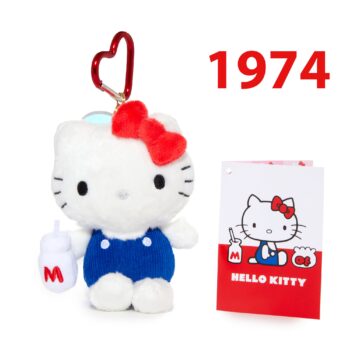 Hello Kitty 50th Anniversary Plush Mascot (1974)