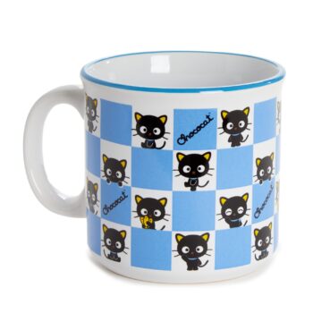 Chococat Checkered Ceramic Mug