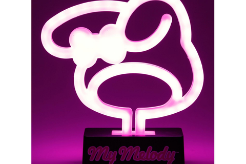 My Melody Silhouette Neon Light Lamp