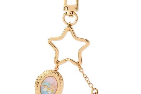 LittleTwinStars Locket Keychain (Fluffy Cloud Series)