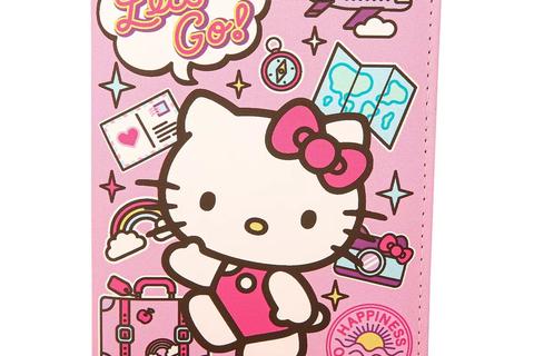 Hello Kitty Passport Holder (Let's Go!)