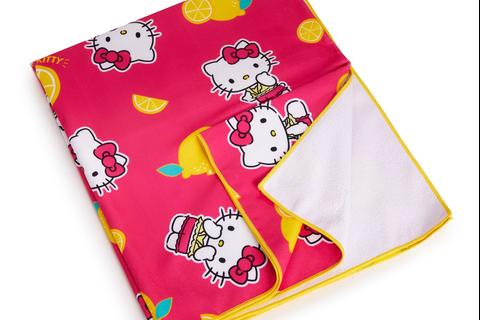 Hello Kitty Pink Lemonade Beach Towel