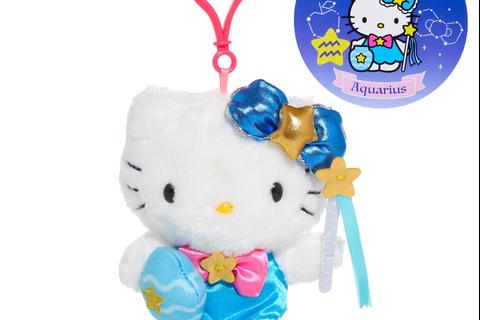 Hello Kitty Aquarius Mascot Clip (Zodiac Series)