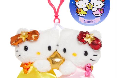 Hello Kitty Gemini Mascot Clip (Zodiac Series)