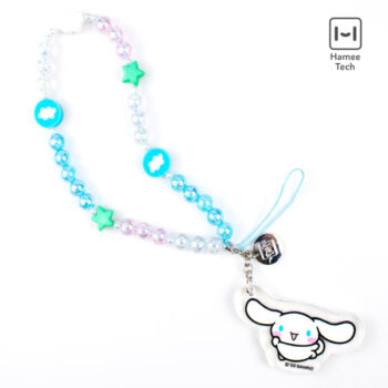 Cinnamoroll Beaded Charm Mobile Phone Wrist Strap