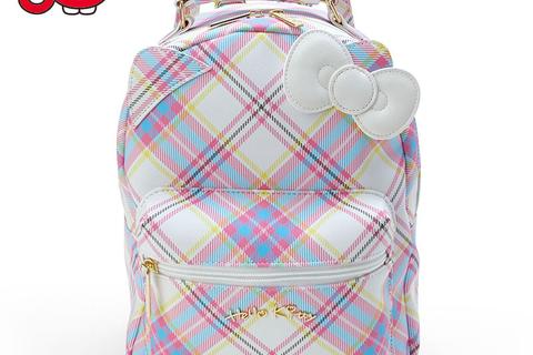 Hello Kitty Mini Backpack (Hello Kitty Dress Tartan Series)