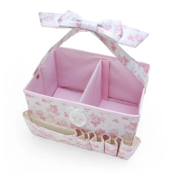 My Melody Foldable Storage Caddy (White Strawberry Series)