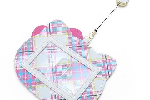 3731-hello-kitty-card-case-with-key-reel-hello-kitty-dress-tartan-series–1.jpg