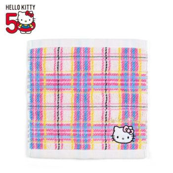 Hello Kitty Wash Towel (Hello Kitty Dress Tartan Series)