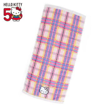 Hello Kitty Hand Towel (Hello Kitty Dress Tartan Series)