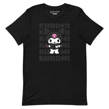 Kuromi Watashi Wa T-Shirt Black