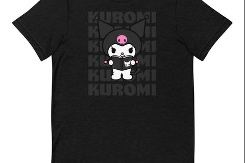 Kuromi Watashi Wa T-Shirt Black