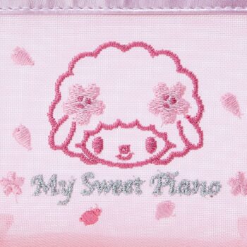 My Sweet Piano Mesh Zipper Pouch (Pink Sakura Series)