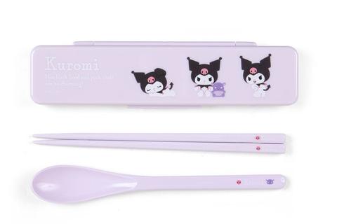 Kuromi Everyday Chopsticks & Spoon Set