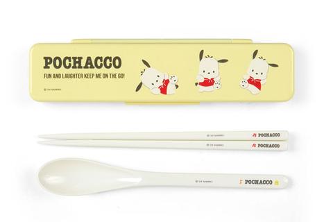 Pochacco Everyday Chopsticks & Spoon Set