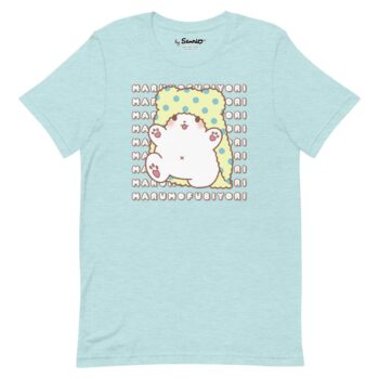 Marumofubiyori Watashi Wa T-Shirt Light Blue