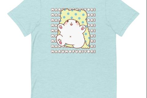 Marumofubiyori Watashi Wa T-Shirt Light Blue