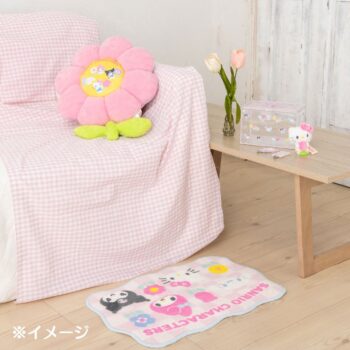 Sanrio Characters Accent Rug (Pastel Check Series)