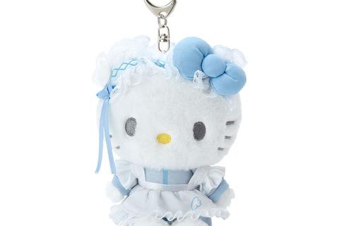 Hello Kitty Plush Mascot Keychain (Sky Blue Series)