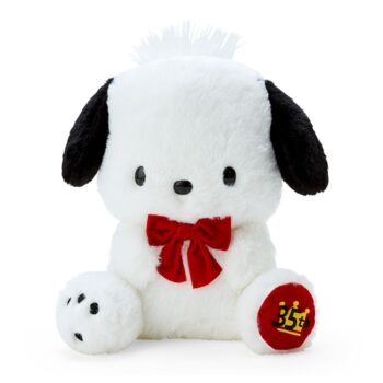 Pochacco 10" Plush (35th Anniversary Red Ribbon Series)